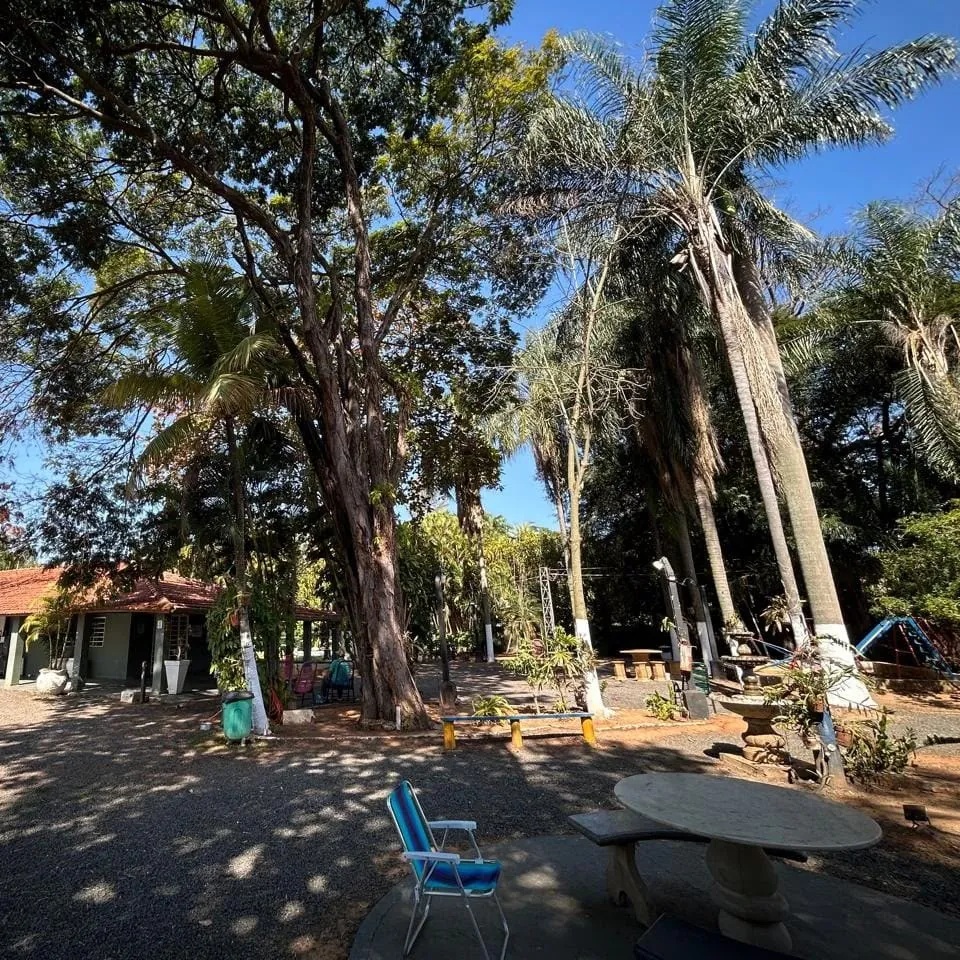 Área verde da Clínica Terapêutica Vale dos Anjos